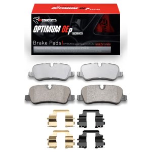 Land Rover Range Rover Sport Brake Pads - Rear - R1 Concepts - EURO Ceramic Pads - `10-`13